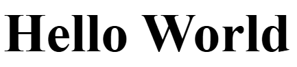 Example of the color property