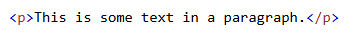 Example tag p